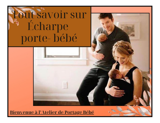 Écharpe-porte-bébé