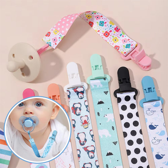 Attache tétine de dessin animé pour bébé