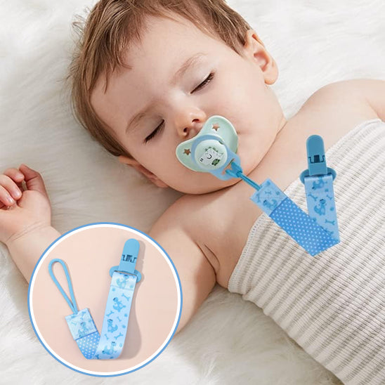 Attache tétine de dessin animé pour bébé