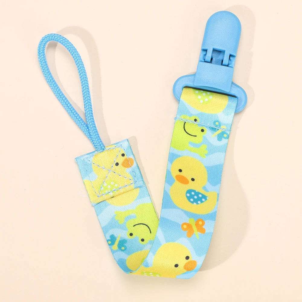 Attache tétine de dessin animé pour bébé