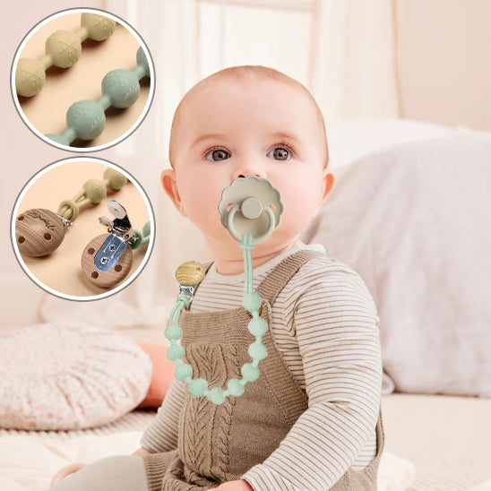 Attache tetine / Clip de sucette Portable