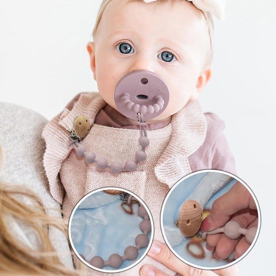 Attache tetine / Clip de sucette Portable