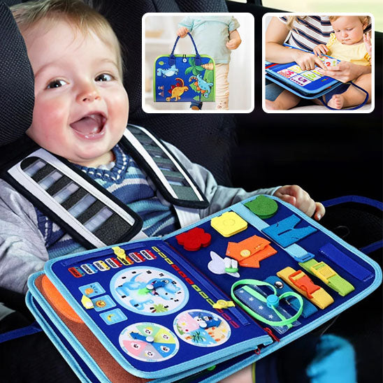 livre sensoriel bébé / livre bébé en tissus