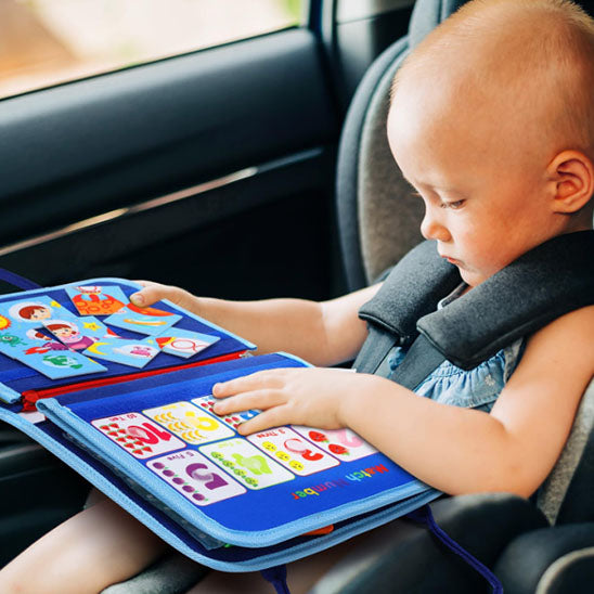 livre sensoriel bébé / livre bébé en tissus