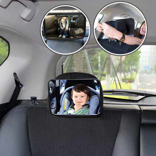 Miroir voiture Bébé / Le Rétroviseur De Voiture Pour Siège de Bébé