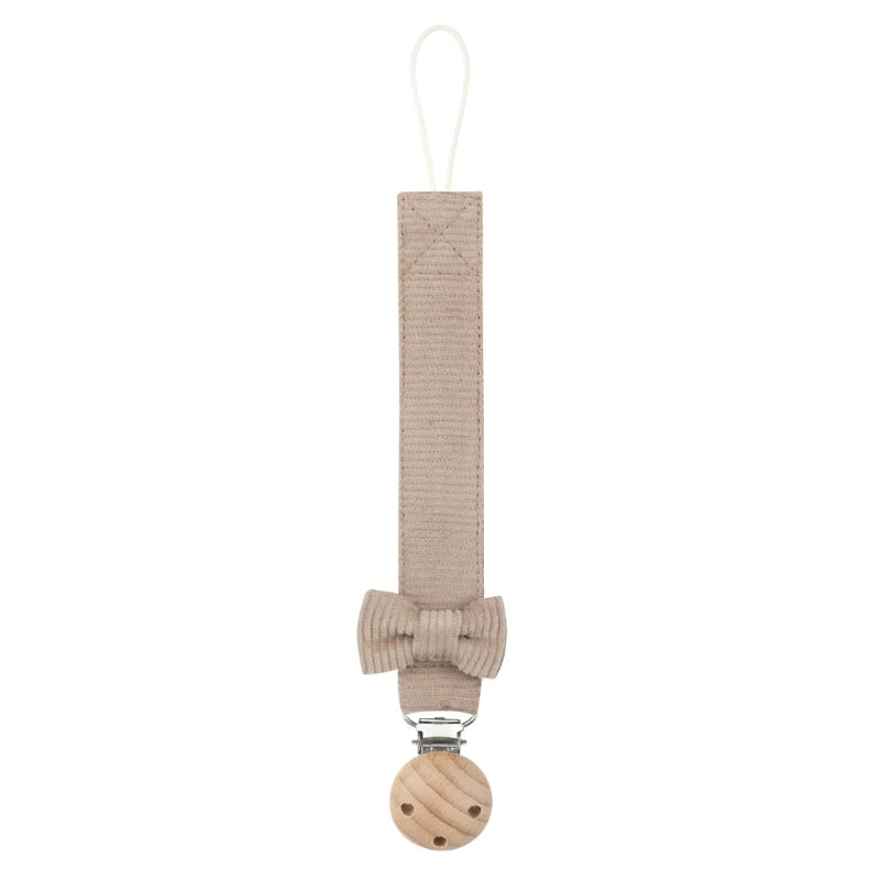 L'attache tetine avec clip en bois