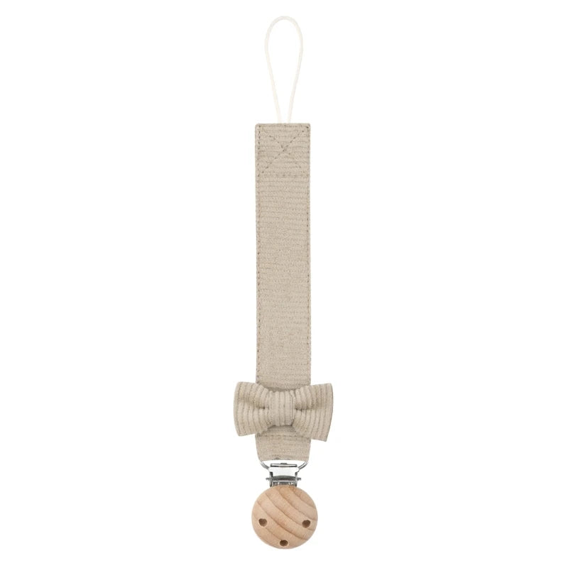 L'attache tetine avec clip en bois