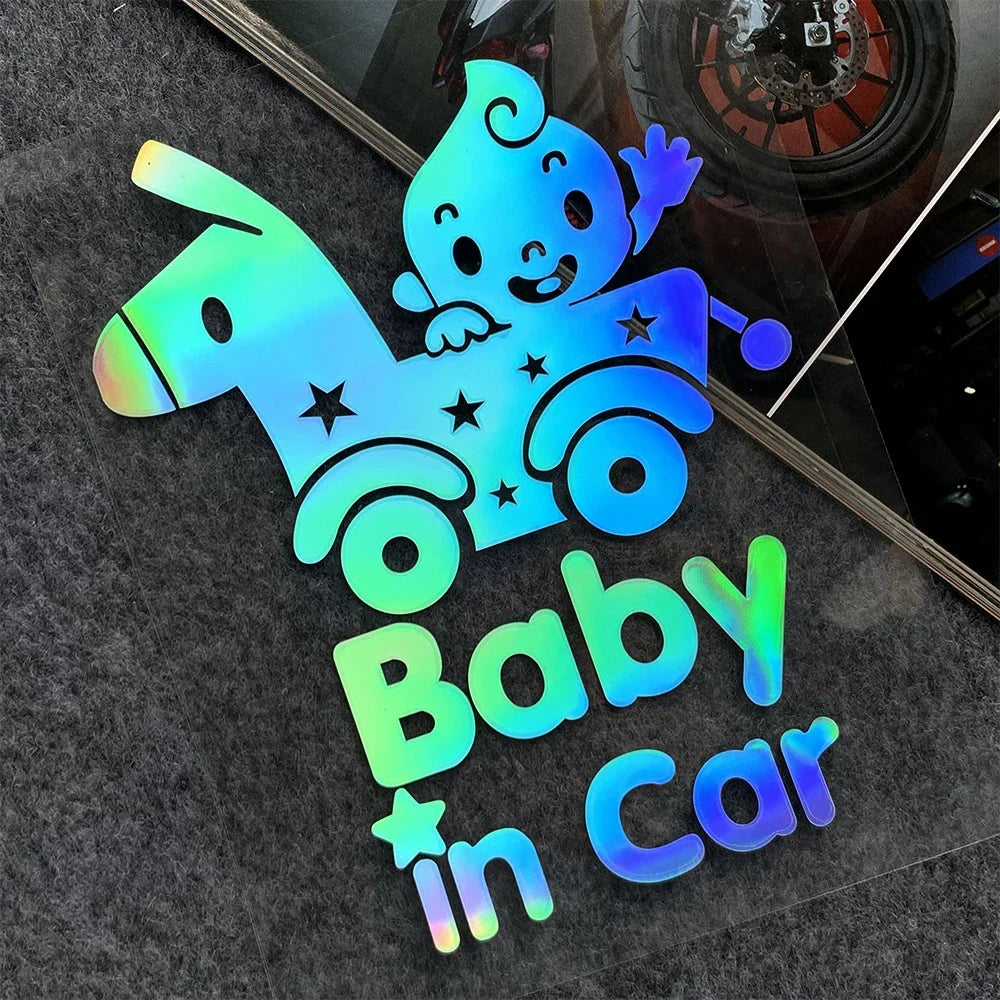 Bébés à bord/ Autocollant Voiture Bébé à Bord