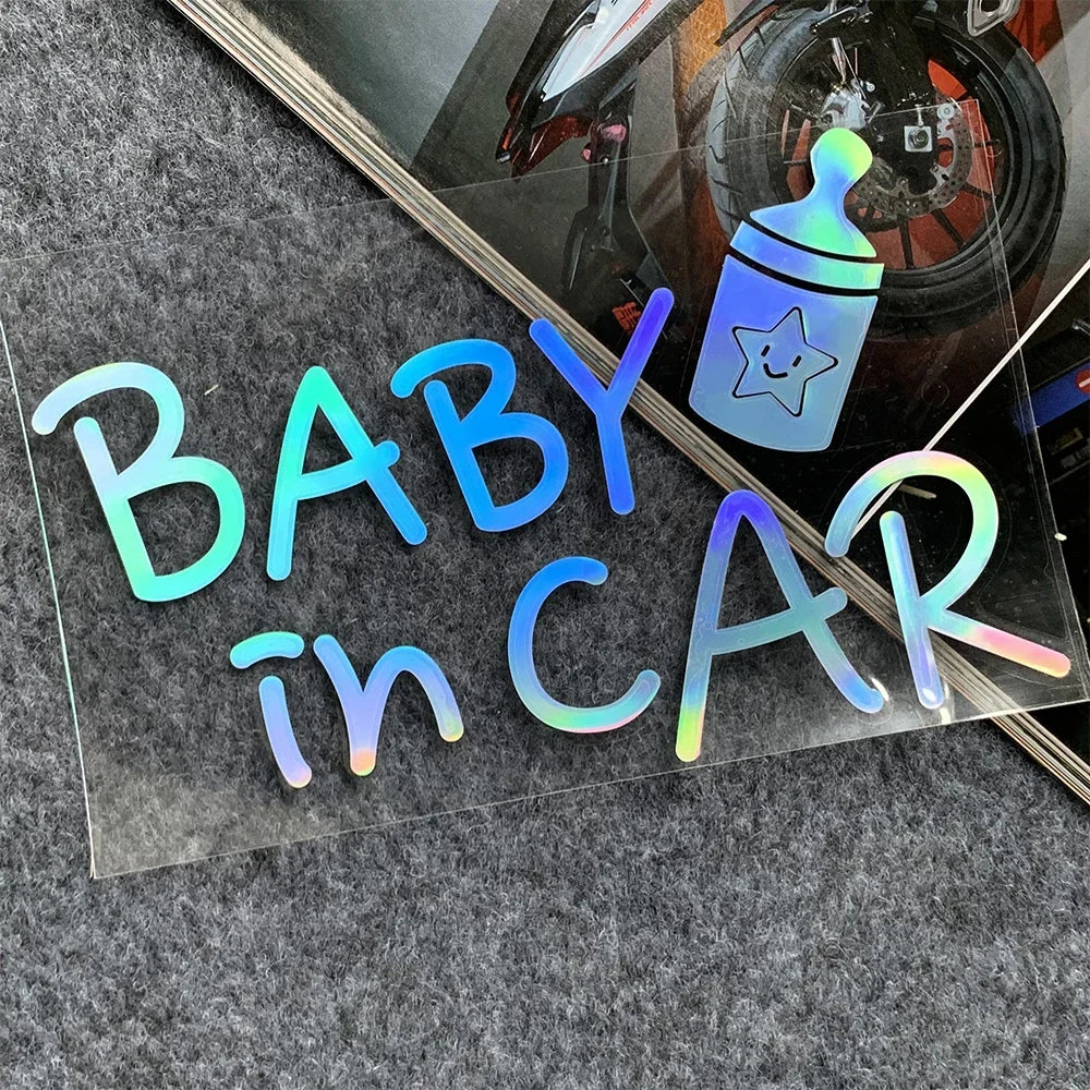 Bébés à bord/ Autocollant Voiture Bébé à Bord