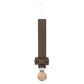 L'attache tetine avec clip en bois