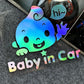 Bébés à bord/ Autocollant Voiture Bébé à Bord