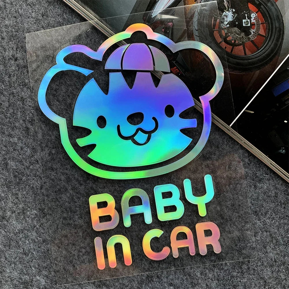 Bébés à bord/ Autocollant Voiture Bébé à Bord
