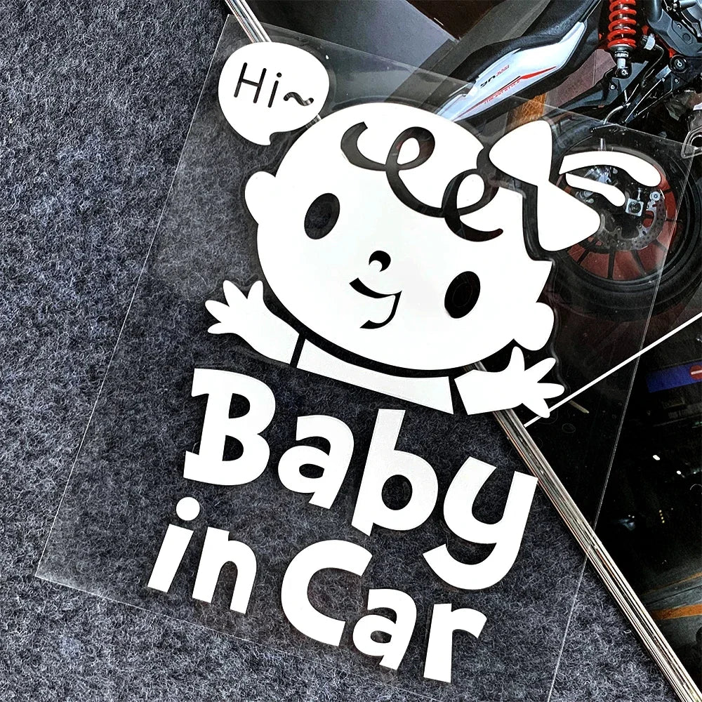 Bébés à bord/ Autocollant Voiture Bébé à Bord