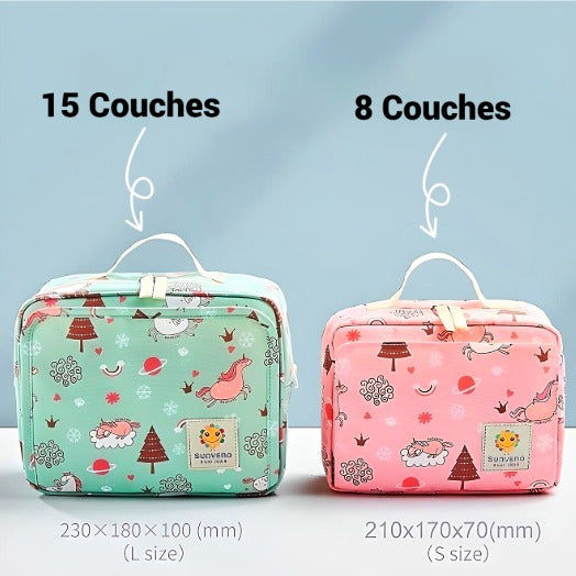 Sunveno Sac à Couches : La Trousse de Toilette Bébé