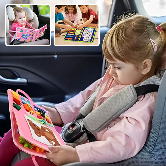 livre sensoriel bébé / livre bébé en tissus