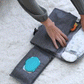 Matelas à langer portable avec poche à lingettes intelligentes pour nouveau-né