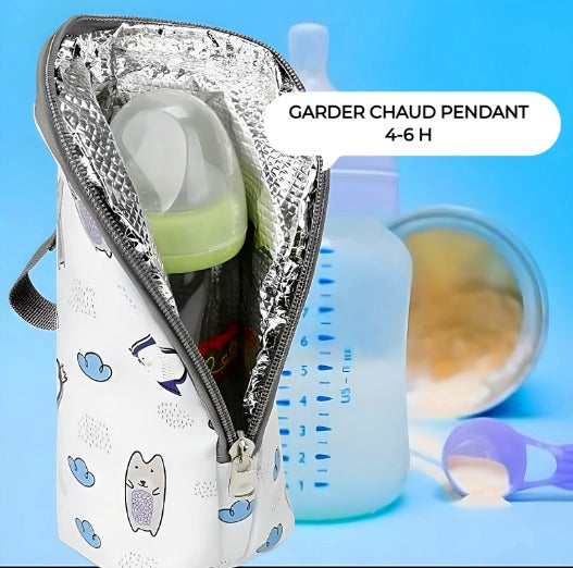 Le Sac Bébé Isotherme / Porte-biberon thermos