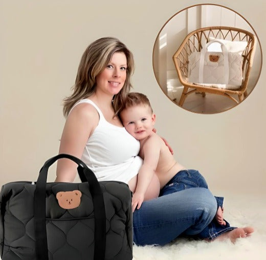 Sac pour la Maternité Stylé : Idéal pour le Bébé et les Mamans